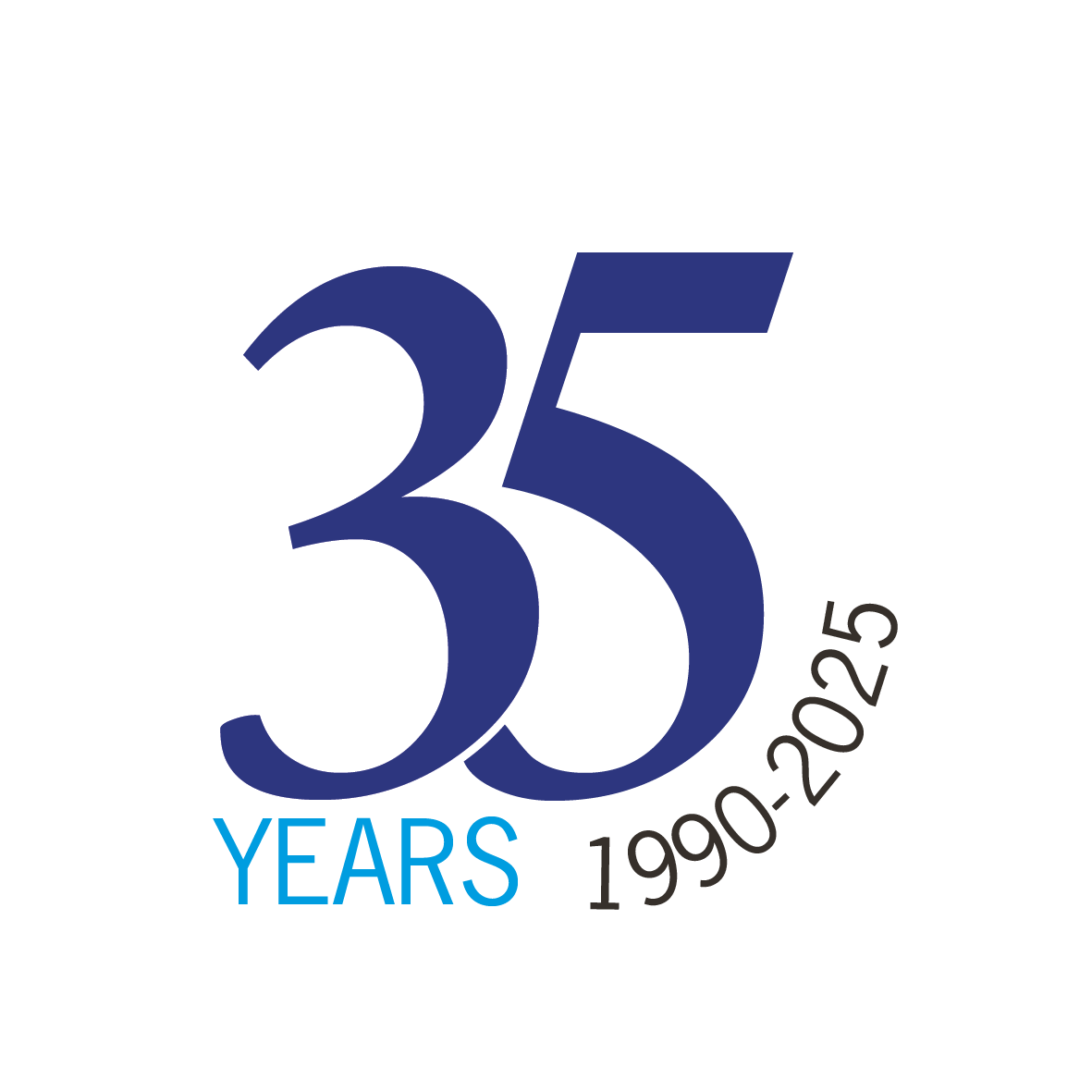 Euromedia Celebrates 35 years logo