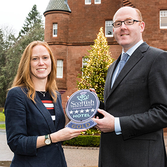 Fonab Castle Hotel & Spa achieves gold award