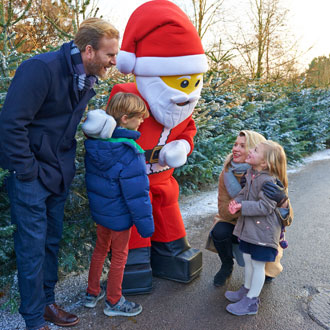 Lego Santa at Legoland Windsor