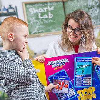 Top Trumps at Sea Life Centre 