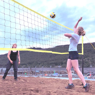 Volleyball at Taymouth Marina