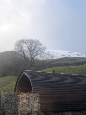 A glamping pod at The Yan