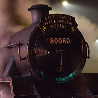 Ghost train at East Lancashire Railway