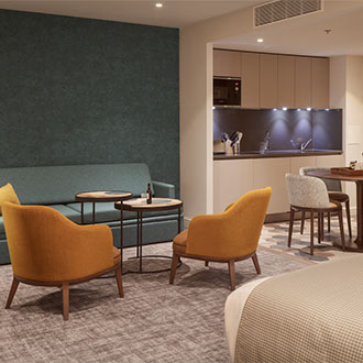 Staybridge Suites open-plan area