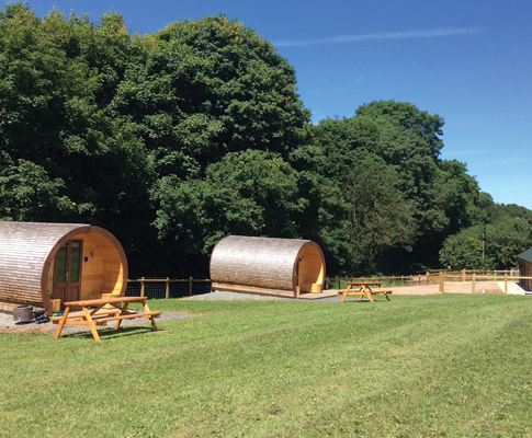 Castle Farm Glamping Pods and Huts